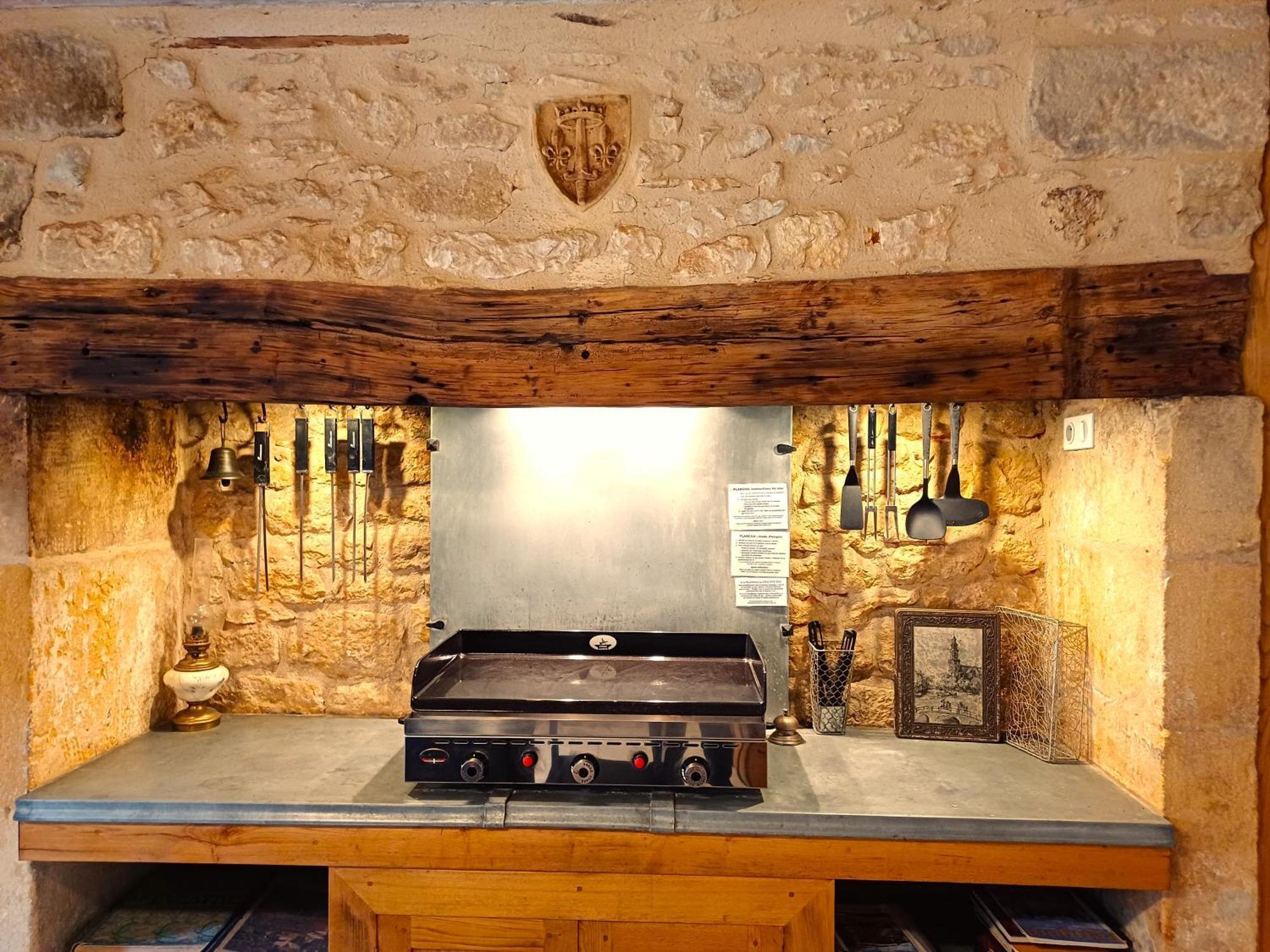 Au Pied Du Chateau - 5 A 11 Personnes - Baignade-Canoe-Piste Cyclable A 100 M Castelnaud La Chapelle Exterior foto