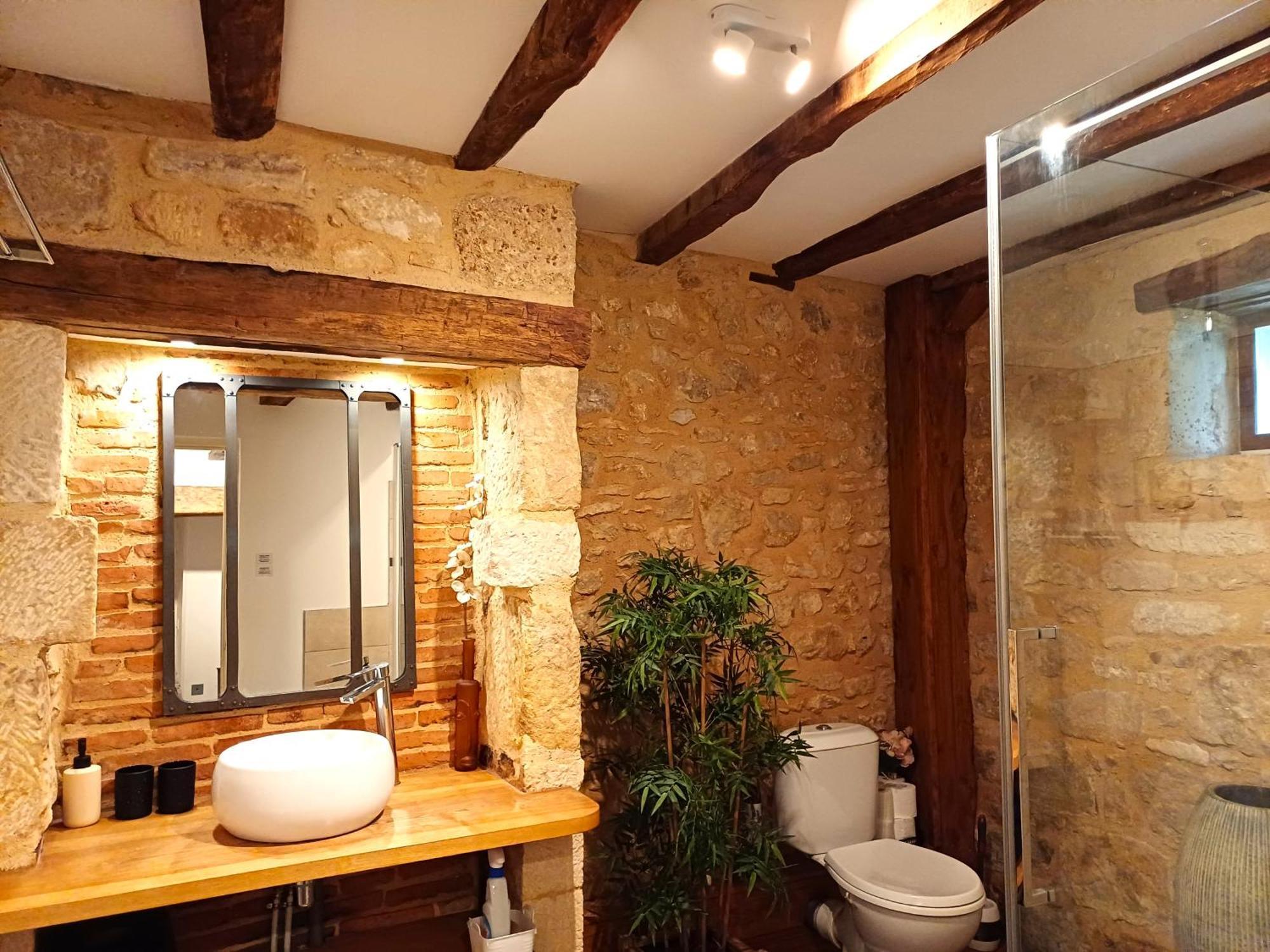 Au Pied Du Chateau - 5 A 11 Personnes - Baignade-Canoe-Piste Cyclable A 100 M Castelnaud La Chapelle Exterior foto